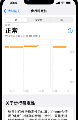 达拉特iPhone手机维修如何在iPhone开启'步行稳定性通知'