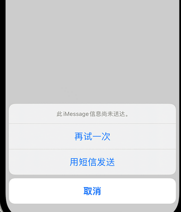 达拉特apple维修iPhone上无法正常发送iMessage信息