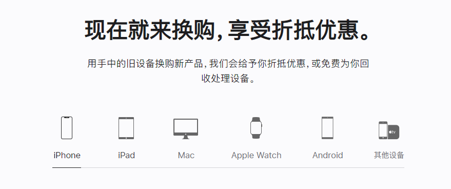 达拉特苹果手机维修分享iPhone以旧换新的去处 