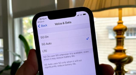 达拉特苹果手机维修分享iPhone 12如何打开或关闭5G网络 